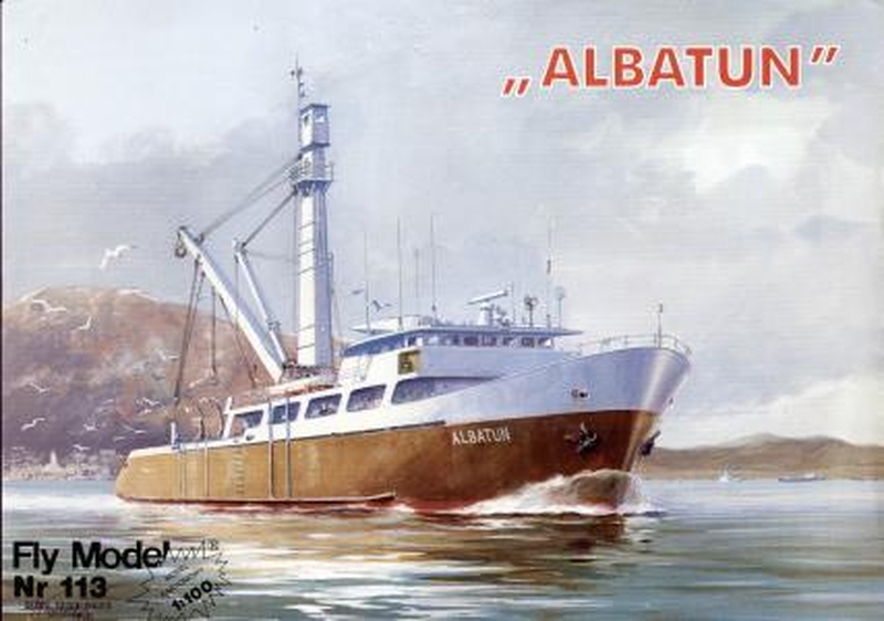 Plan Fishing Trawler Albatun - FLYMAlbatun - FLYM